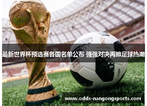 最新世界杯预选赛各国名单公布 强强对决再掀足球热潮